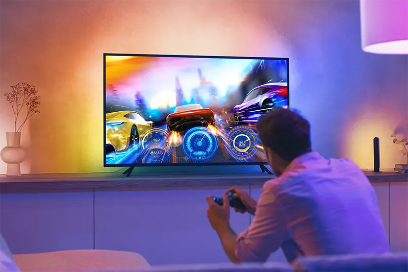 LED FLEXIBLE STRIP USED AS BACK LIGHTING