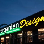 GELEIDE FLEXIBELE STROOK DIE ALS SIGNAGEVERLICHTING WORDT GEBRUIKT