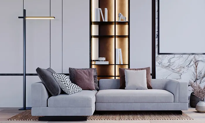 led flexible strip shelving lighting