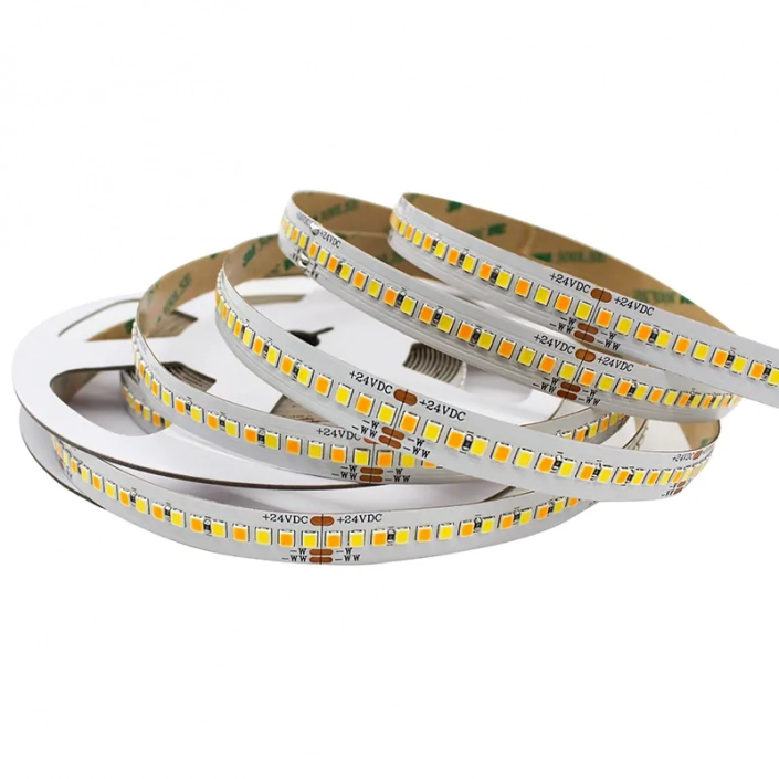 Double bande LED flexible blanche