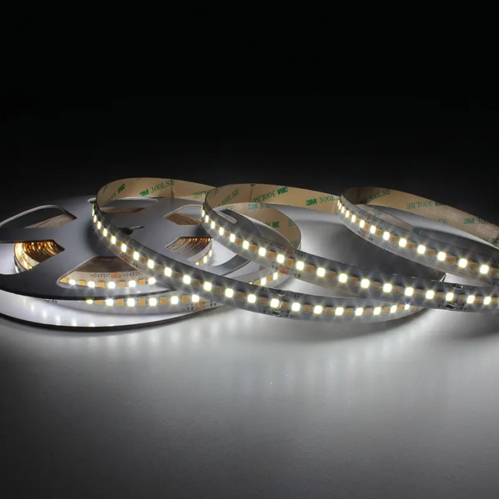 Dubbele witte flexibele LED-strip