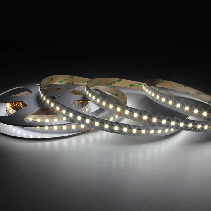 Tira LED flexible blanca doble