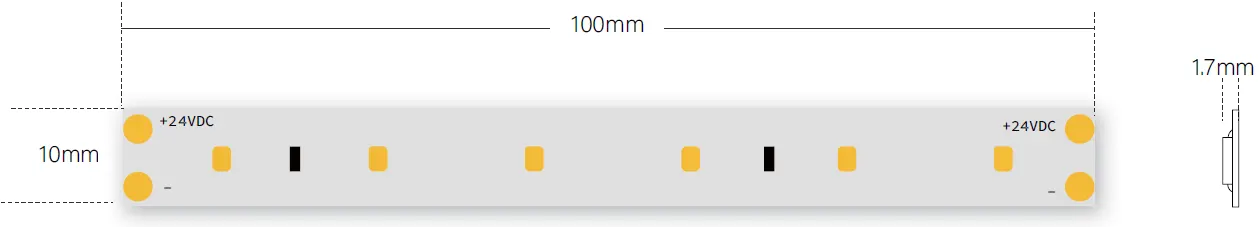 Flexi LED Tape cutting size