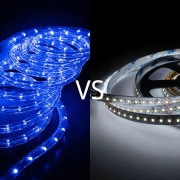 Luce a corda LED vs striscia flessibile LED