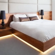 LED flexible strips Under the bed side
