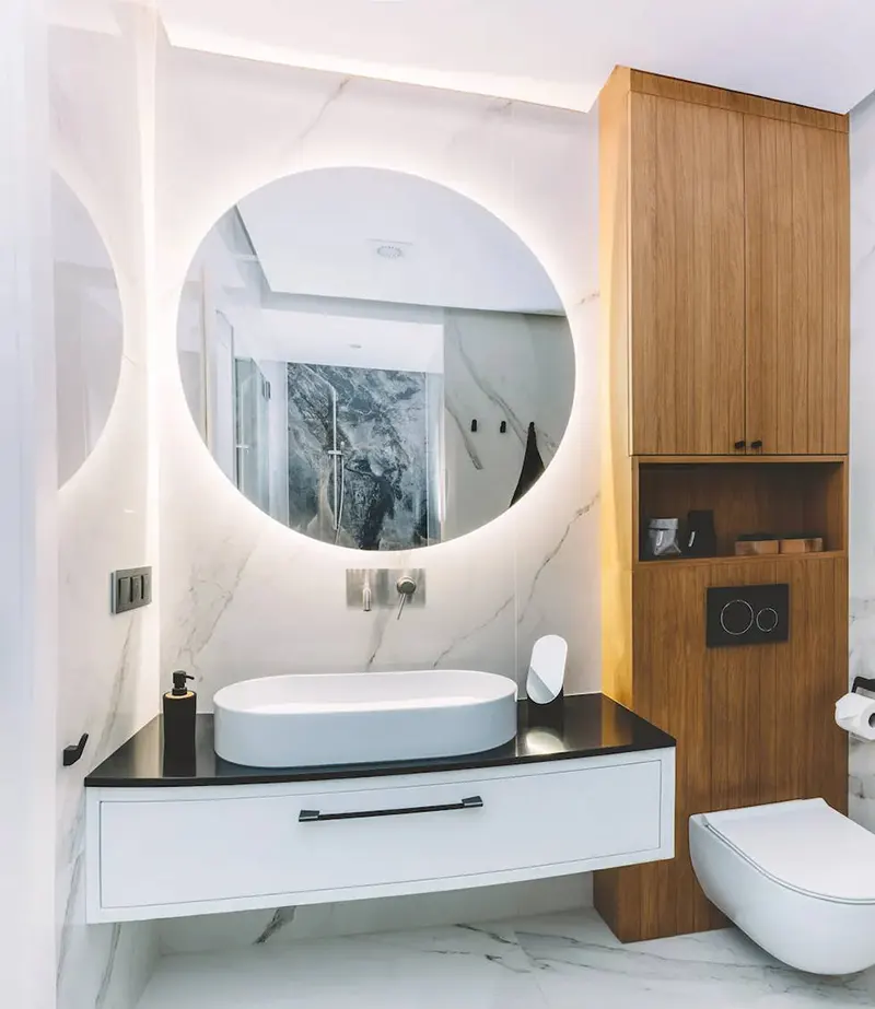 LED strip light used in bathroom (9)