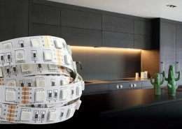 Des bandes lumineuses LED dans votre maison