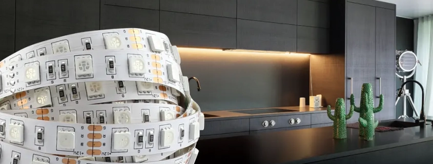Fitas LED na sua casa