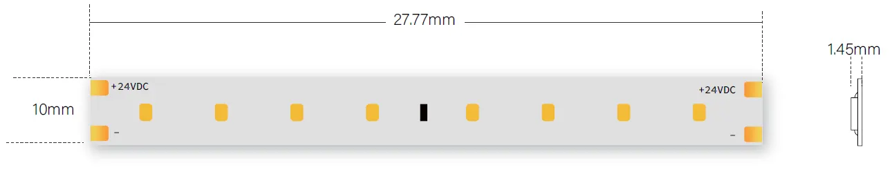 dimensioni di taglio del LED innovation flex