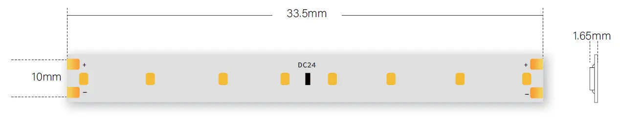 taille de coupe de l'éclairage flexible à leds