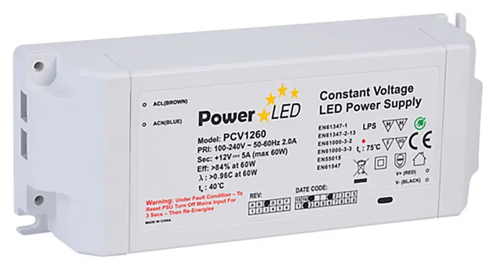 Constante spanning LED-voeding
