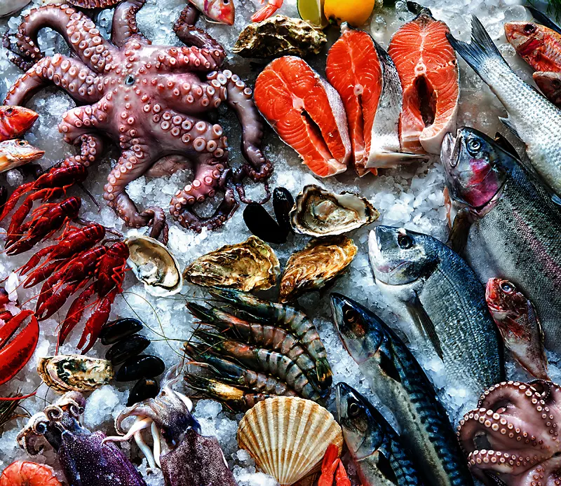 Food Lighting LED flexible strips used for fish lighting