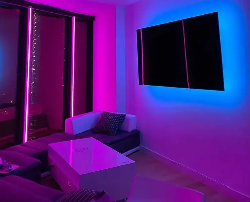 LED strip light used in living room (34)