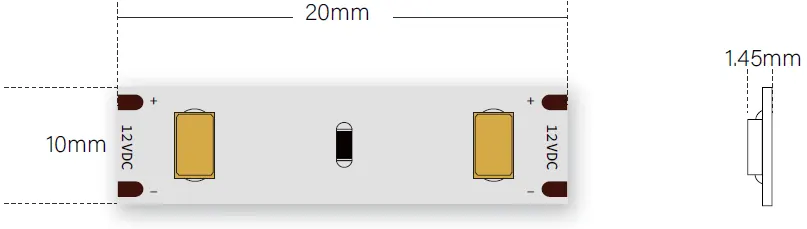 snijformaat Mini Snijbare LED Flexibele Strip