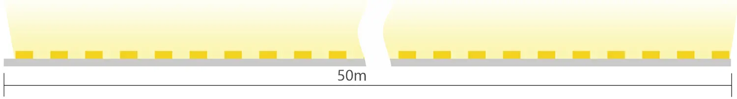 3. 50M 밝기 차이 없음