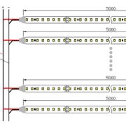 Wiring 1 High Density LED Strip UTFS-HD2835-128-2410