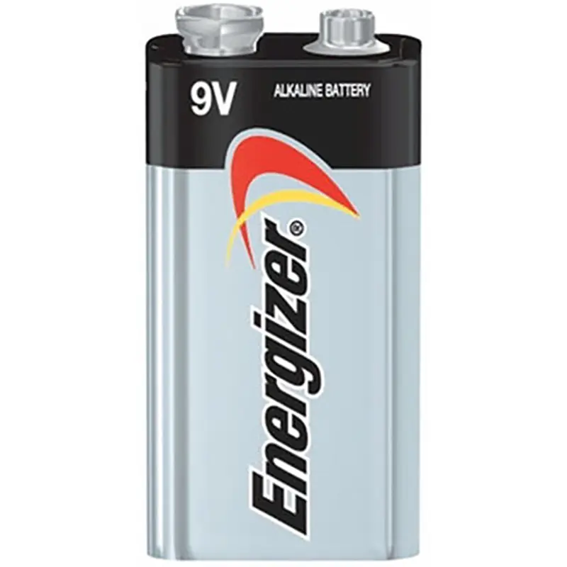 9V alkalisk batteri