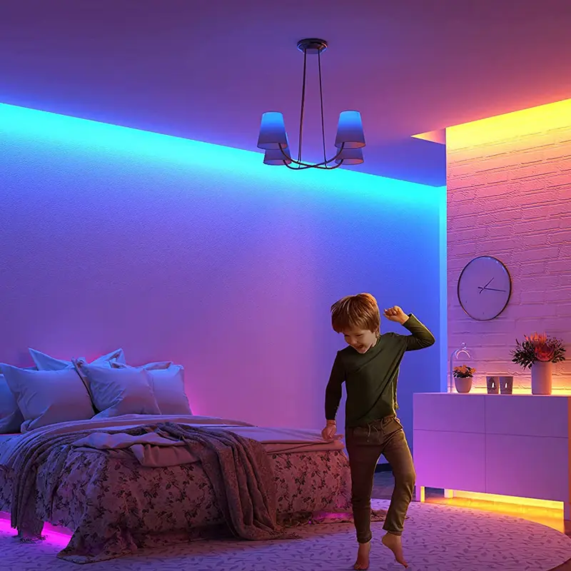 Fita LED para iluminação de quarto de criança 1