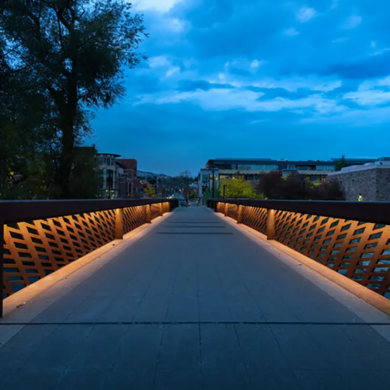 Tiras LED en la iluminación de puentes