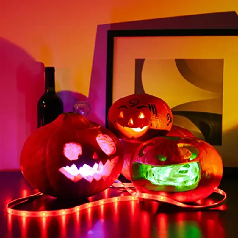 LED-strips in Halloweenverlichting