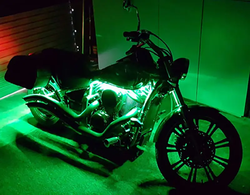 Strisce LED nell'illuminazione per motocicli