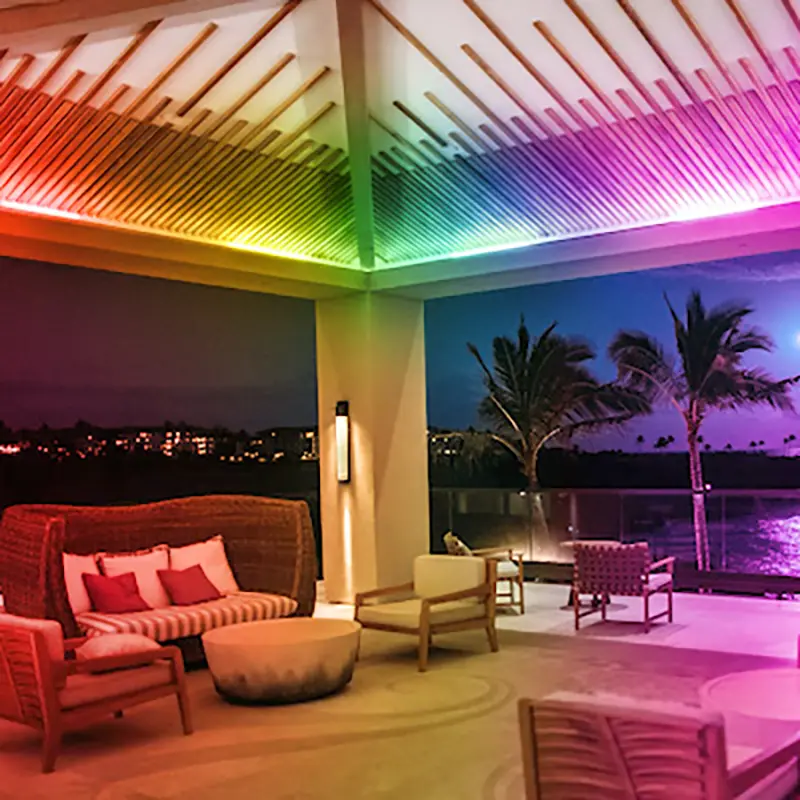 LED Strips in Resort Lighting