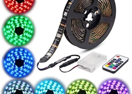 bandes LED d'alimentation avec batterie