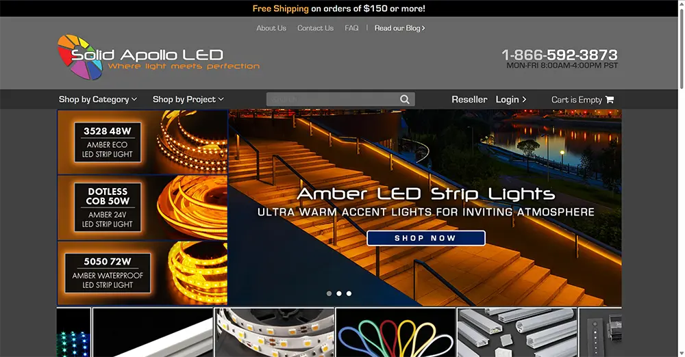 21. LED Apollo solido