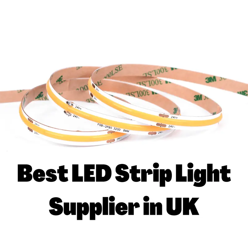 Bedste leverandør af LED-striplys i Storbritannien