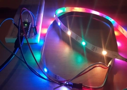 programmer les bandes LED