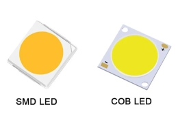 LED COB frente a LED SMD