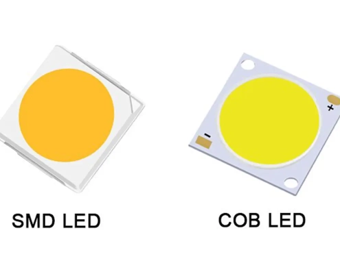 COB LED와 SMD LED