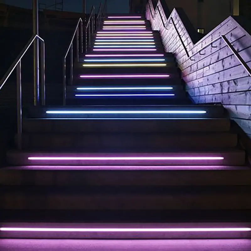 Best 19 Stair Lighting Ideas With LED Strip Lights