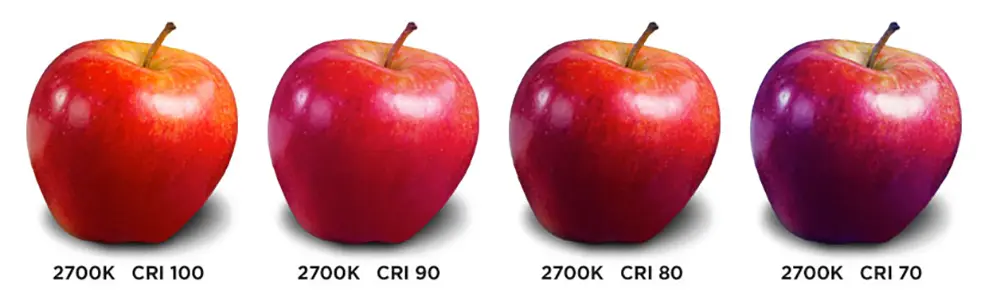 different CRI comparison