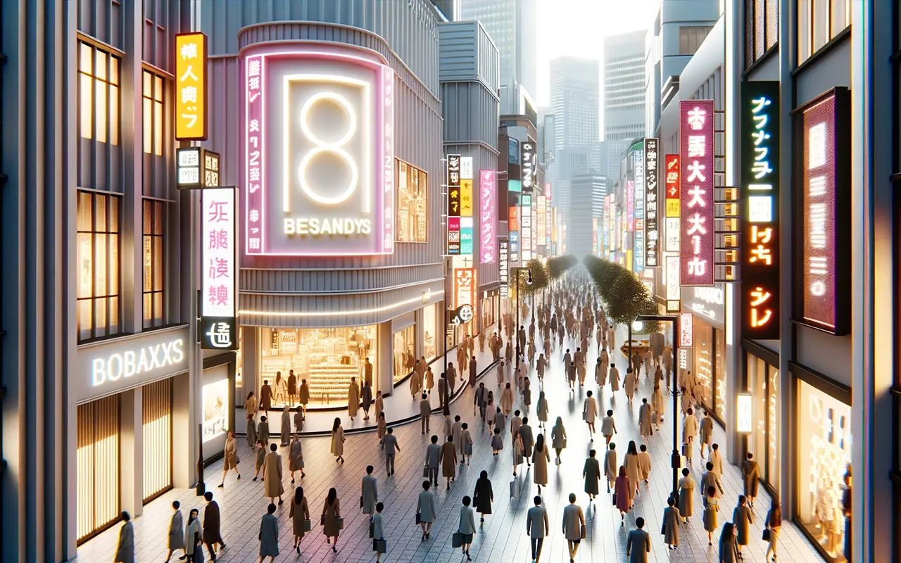 shopping area LED Neon sign