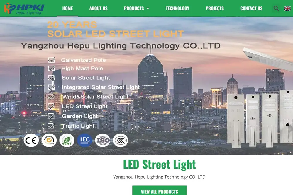 Yangzhou HePu Lighting Technology Co. Ltd