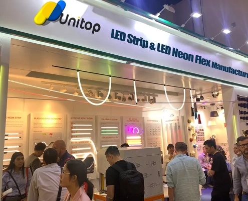 Erfolgreiche Teilnahme von Unitop an der 2023 Hong Kong Lighting Fair