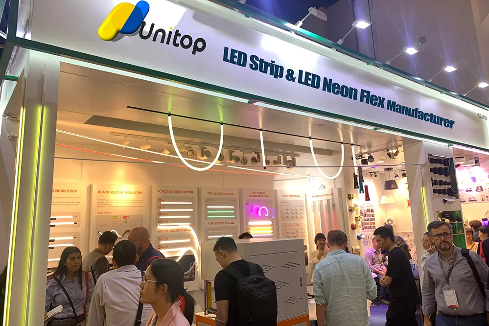Succesvolle deelname van Unitop'aan de 2023 Hong Kong Lighting Fair