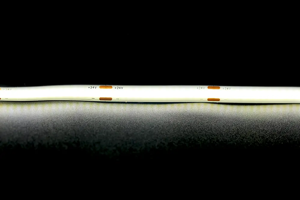 As fitas de LED são reguláveis