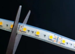 Cortar as luzes LED: Podem continuar a funcionar?