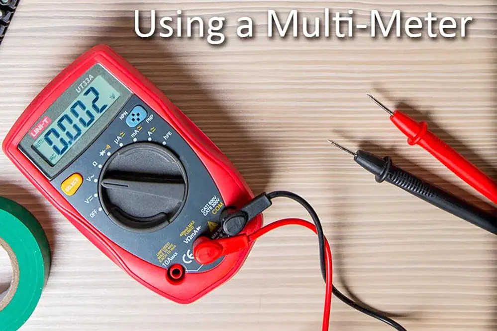 Verwendung eines Multimeters 1