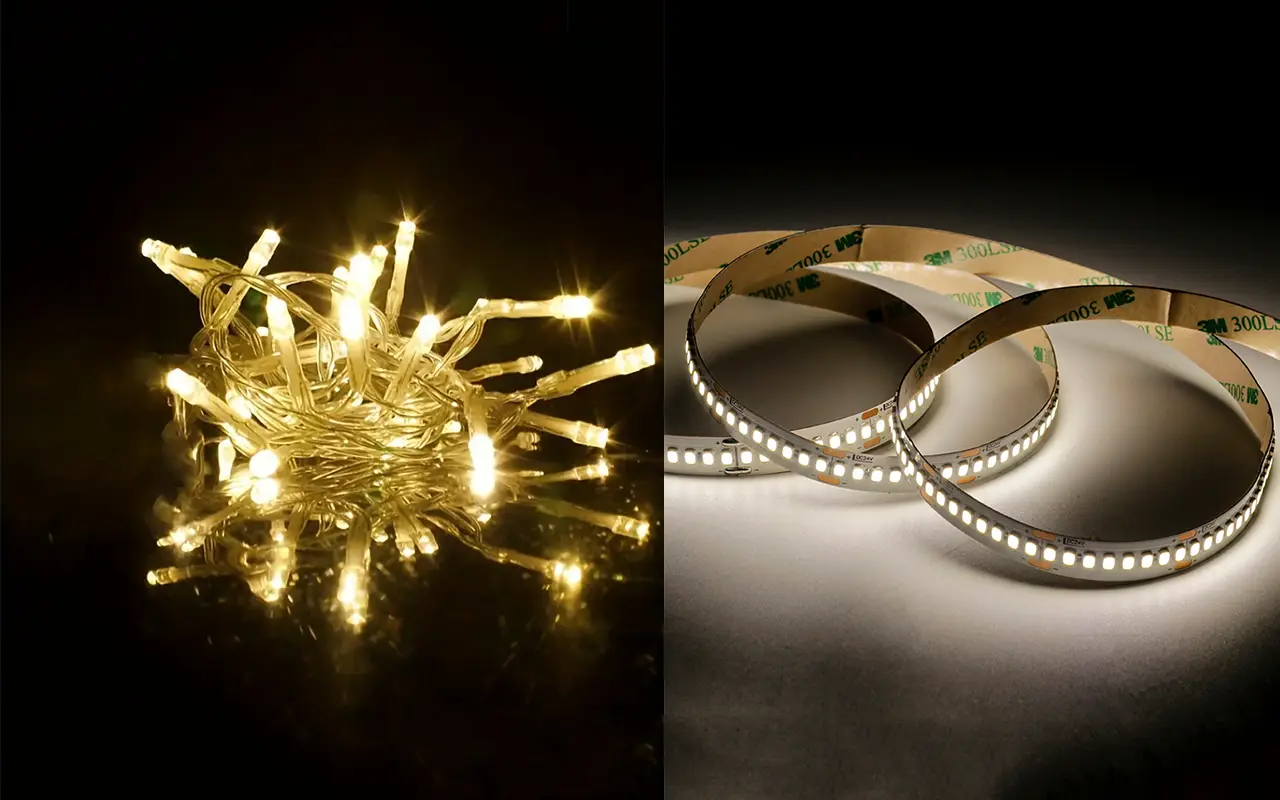 Feeënverlichting vs LED Stripverlichting