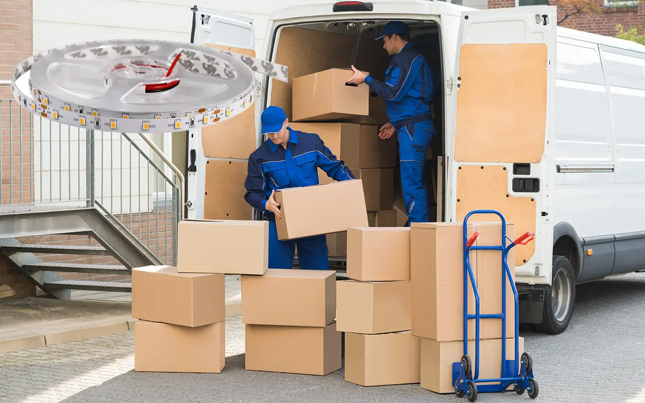 LED Şerit Işıklar Taşınma İçin Nasıl Paketlenir