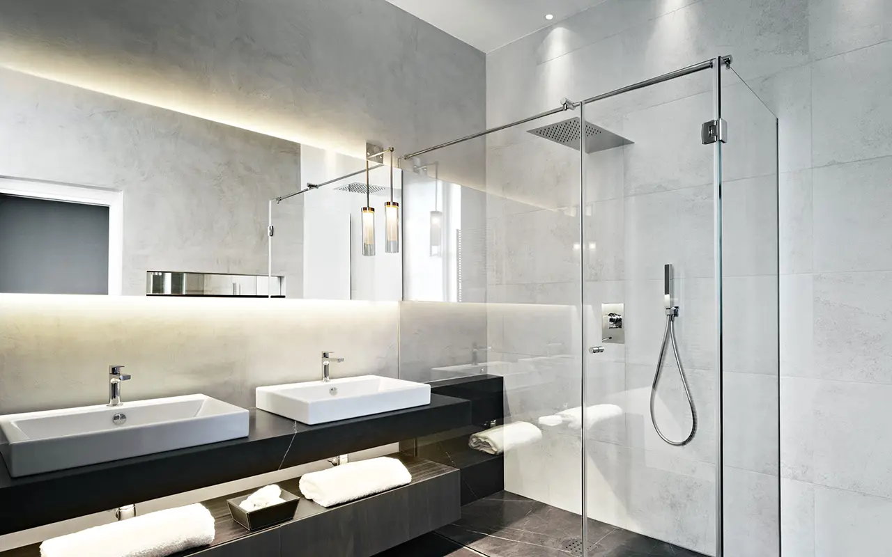 Plaats LED-stripverlichting in je badkamer