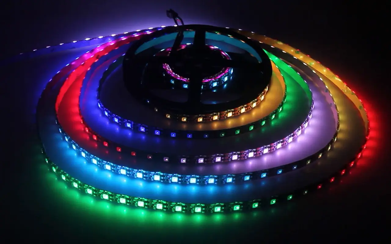 Addressable LED strip