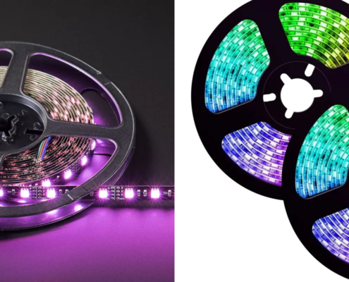 Analog vs. digital LED-strip