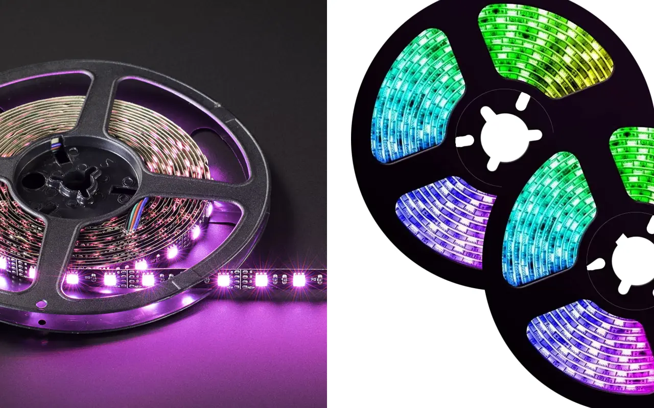 Analog vs. digital LED-strip