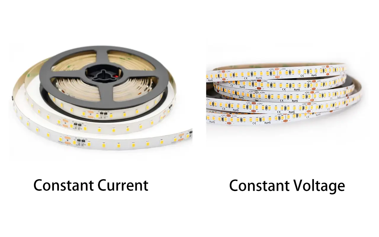 LED-strips med konstant strøm og konstant spænding