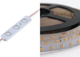 Módulo LED vs. Fita LED