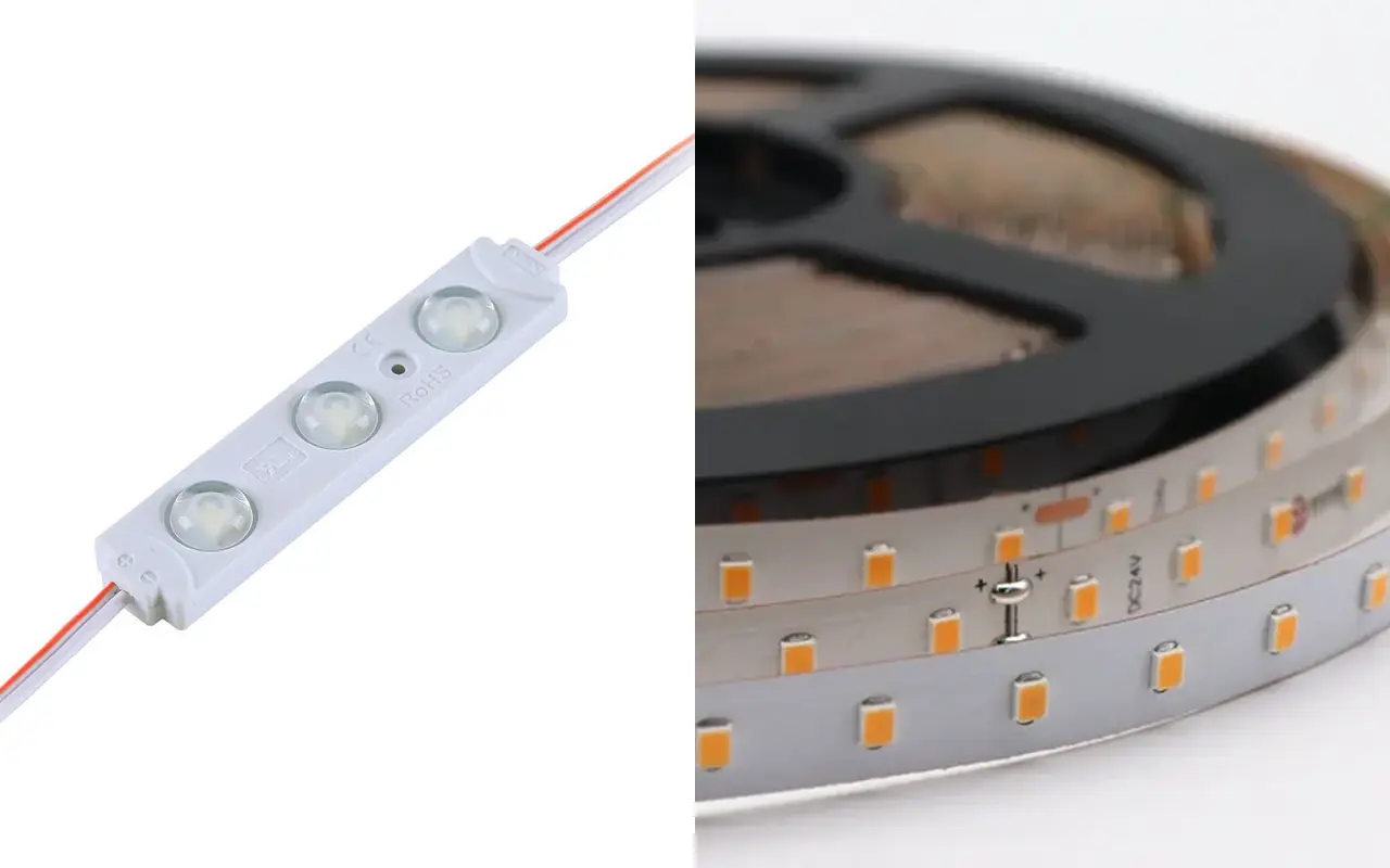 LED modul vs. LED szalag